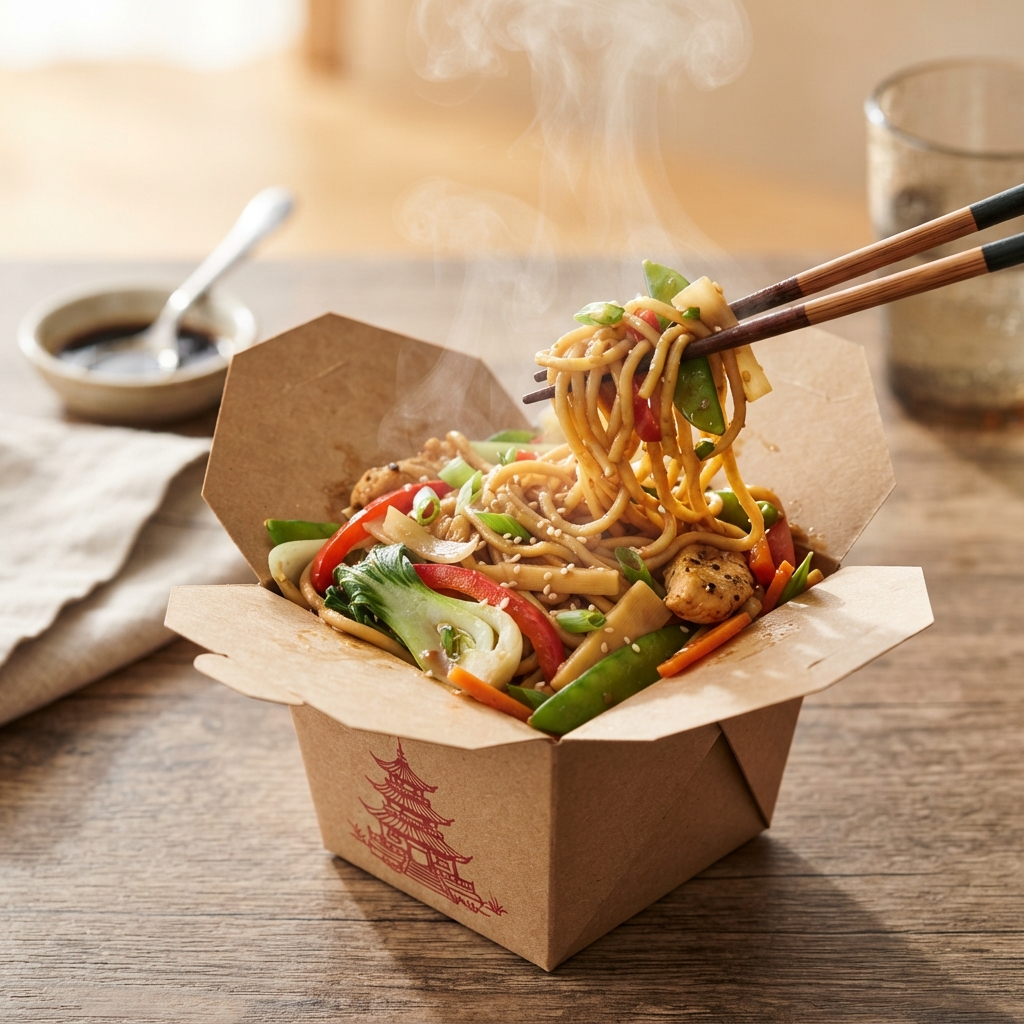 Chinese takeaway food